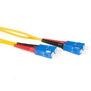 Fiber Optic Patch Cable - Singlemode - Duplex - SC/SC - 3m - Yellow (EL3903)