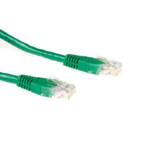 Patch cable - CAT6a - Utp - Green 50cm