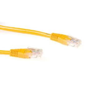 Patch cable - CAT6a - Utp - Yellow 20m