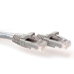 CAT6a Utp Patchcable Snagless Grey 0.25m