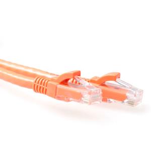 Patch cable - CAT6A - U/UTP - 20m - Orange