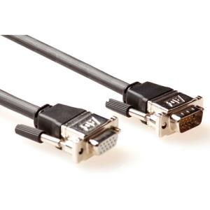 High Performance Vga Extension Cable Male-female With Metal Hoods 2m