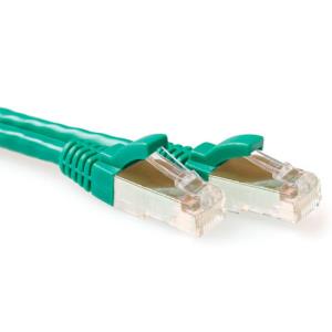 CAT6a Sstp Pimf Patchcable Snagless Green 25m