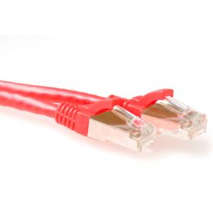 CAT6a Sstp Pimf Patchcable Snagless Red 20m