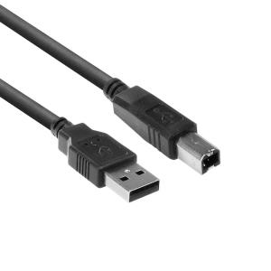 ACT USB 2.0 A male - USB B male  0,50 m