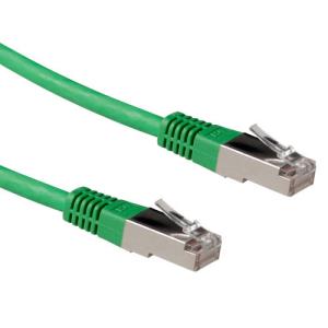 CAT6a Sstp Pimf Lszh Patch Cable Snagless Green 50cm