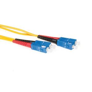 Fiber Optic Patch Cable Sc-sc 9/125m Os1 Duplex