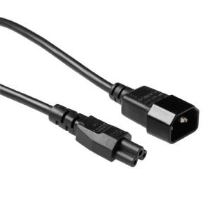 230v Connection Cable C14 - C5 Black (ak5028)