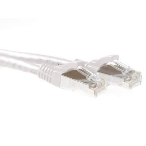 Patch Cable CAT6a S/ftp Pimf Snagless White 20m