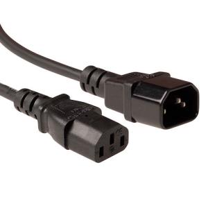 Power Cable C13 To C14 Lszh Black 1.20m