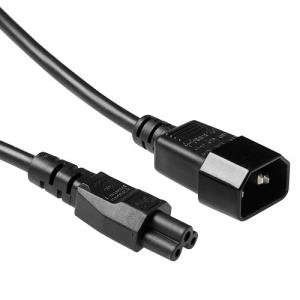 230v Connection Cable C14 - C5 Black 50cm