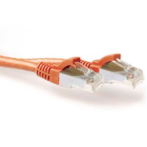 Patch Cable CAT6a S/ftp Pimf Snagless Orange 25m