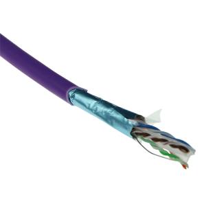 Patch cable - CAT6A - F/UTP - 305m - Violet