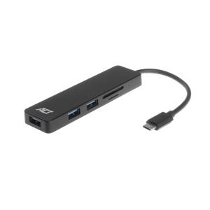 USB-C Hub 3.2 3x USB-A Ports Card Reader
