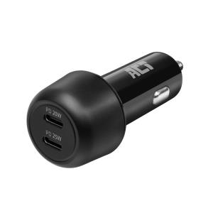 2-port USB-c Fast Car Charger 45w With Power Delivery