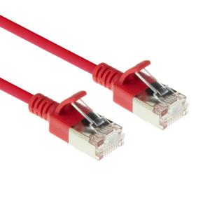 Patch Cable - CAT6A - LSZH U/FTP - 15cm - Red