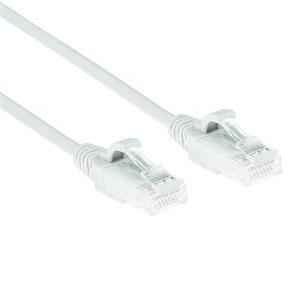 Slimline Patch Cable - CAT6 - U/UTP - 50cm - White