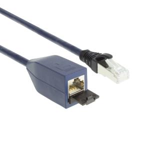 Patch Cable - CAT6A - S/FTP - Snagless - 10m - Blue