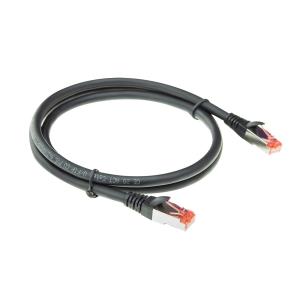 Patch cable - CAT6A - U/FTP - 10m - Black