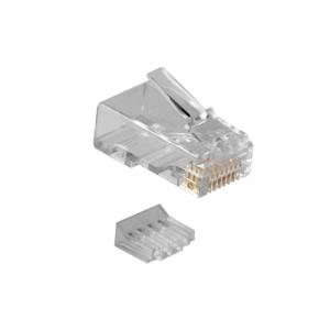 RJ45 (8P/8C) CAT5E Modulaire Connector For Round Cable With Solid Or Standed Conductors