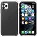 iPhone 11 Pro Max - Leather Case Black
