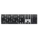 Magic Keyboard With Touch Id And Numeric Keypad For Mac Models With Apple Silicon - French - Black Keys