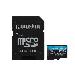 Micro Sdxc Card - Canvas Go Plus  - 256GB - Cl10 - Uhs-l U3 With Sd Adapter