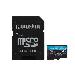 Micro Sdxc Card - Canvas Go Plus  - 64GB - Cl10 - Uhs-l U3 With Sd Adapter