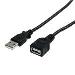 USB 2.0 Extension Cable A To A - M/f 6ft Black