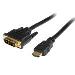 High Speed Hdmi Cable To DVI Digital Video Monitor - 0.5m