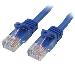 Patch Cable - Cat 5e - Utp - Snagless - 3m - Blue