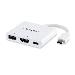 USB-c To 4k Hdmi Multifunction Adapter With Power Delivery And USB-a Port - White