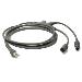 Keyboard Wedge Cable Ps/2 Power Port 2m