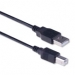 Ewent 1.8 meter, USB 2.0 connection cable, USB A to USB 2.0 B male