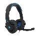 Over-Ear Gaming Headset - Stereo - 3.5mm - Black/Blue
