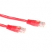 Ewent Red 2 meter U/UTP CAT5E CCA patch cable with RJ45 connectors