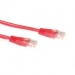 Ewent Red 1.5 meter U/UTP CAT5E CCA patch cable with RJ45 connectors