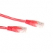Ewent Red 10 meter U/UTP CAT6 patch cable with RJ45 connectors