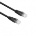 Ewent Black 10 meter U/UTP CAT6 patch cable with RJ45 connectors