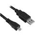 Ewent 1 meter, micro USB data cable, USB A male to USB micro B male
