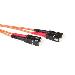 Fiber Optic Patch Cable - Multimode - Duplex - SC/SC - 2m - Orange (EL3002)