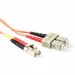 Fiber Optic Patch Cable - Multimode - Duplex - LC/SC - 1m - Orange (EL8001)