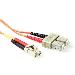 Fiber Optic Patch Cable - Multimode - Duplex - LC/SC - 3m - Orange (EL8003)