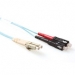 Ewent 3 meter LSZH Multimode 50/125 OM3 fiber patch cable duplex with LC and SC connectors