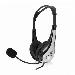Professional Headset - Stereo - 3.5mm - Black/Silver