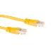 Cable Utp Cat5e Yellow 50cm