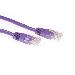 Patch cable - CAT5E - U/UTP - 50cm - Purple