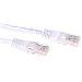 ACT White 1 meter U/UTP CAT5E patch cable with RJ45 connectors