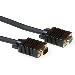 High Performance Vga Extension Cable Male-female Black 50cm (ak4210)