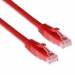 ACT Red 0.25 meter U/UTP CAT6 patch cable snagless with RJ45 connectors